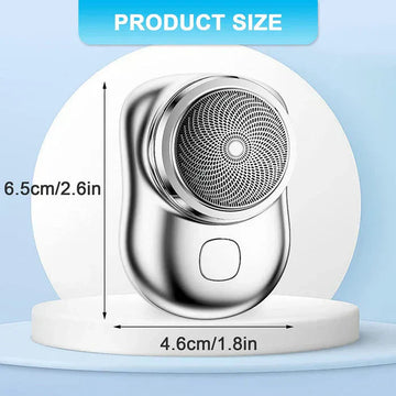 Quick Mini 6 Blades Portable USB Rechargeable Cordless Electric Shaver